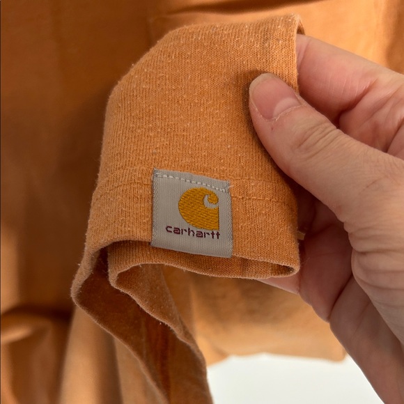 Carhartt‎ Orange Pocket T-Shirt - Picture 4 of 4